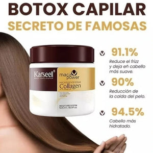 Combo Karseell 3 en 1 ( Botox + Shampoo + Aceite de Argán )