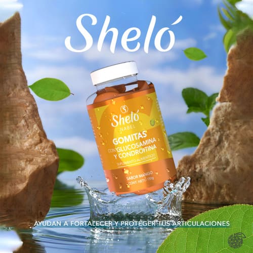 Sheló Glucosamina + Condroitina Gomas